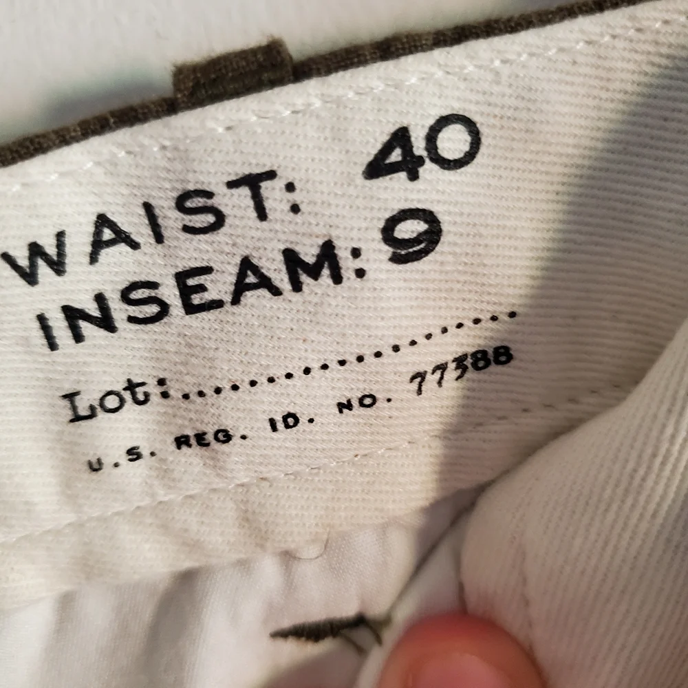 J.crew Men's 100% Linen Shorts Waist 40 9